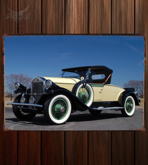 Металлическая табличка Pierce-Arrow Model 81 Rumbleseat Roadster Металлическая табличка Pierce-Arrow Model 81 Rumbleseat Roadster